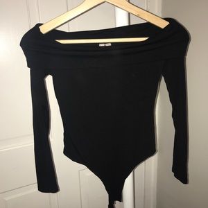 ASOS Tops - Asos off the shoulder body suit ASOS Tops - Asos off the shoulder body suit